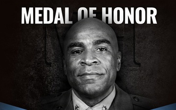 Medal of Honor Graphic for MAJ Capers