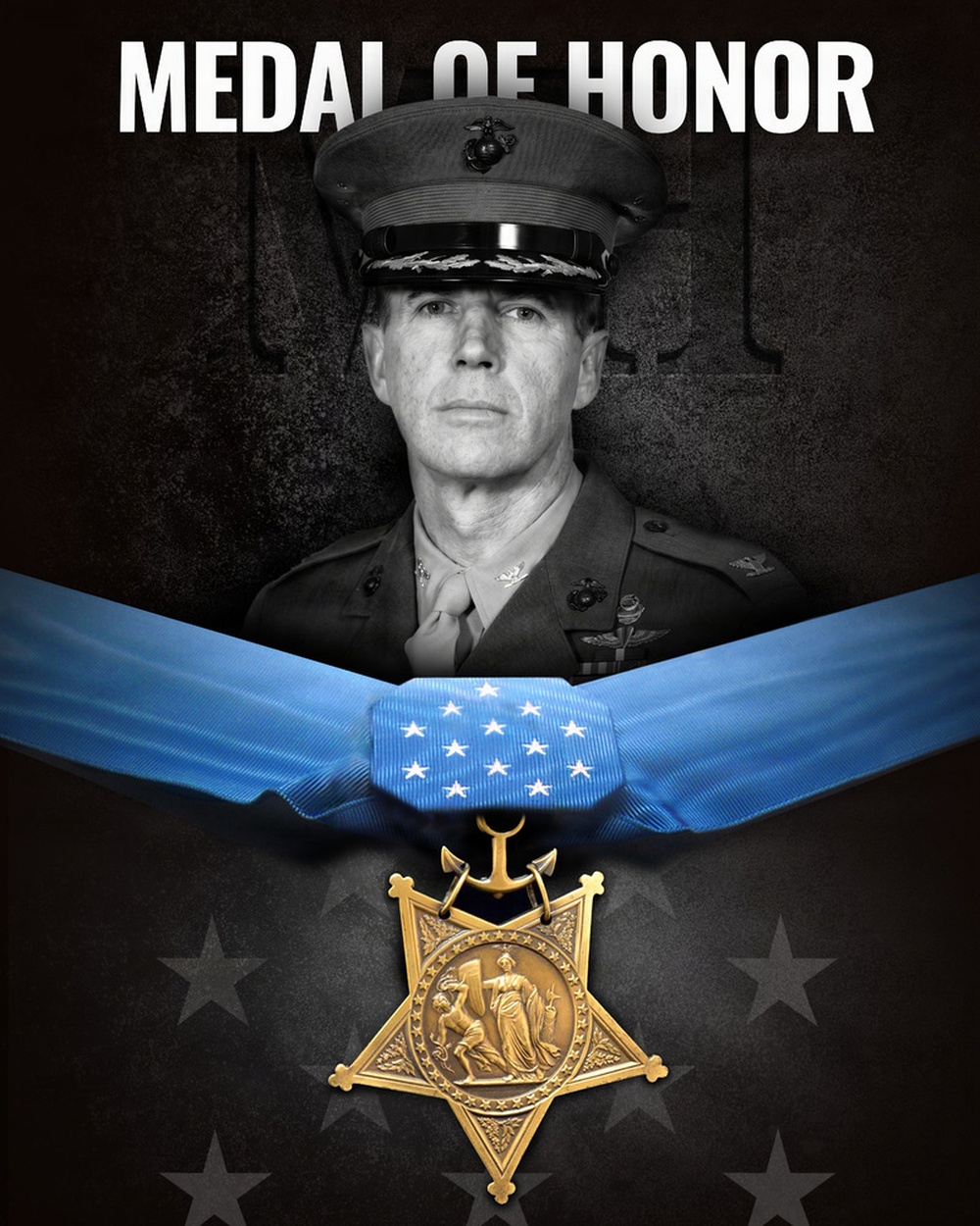 Medal of Honor Graphic for Col. John Ripley