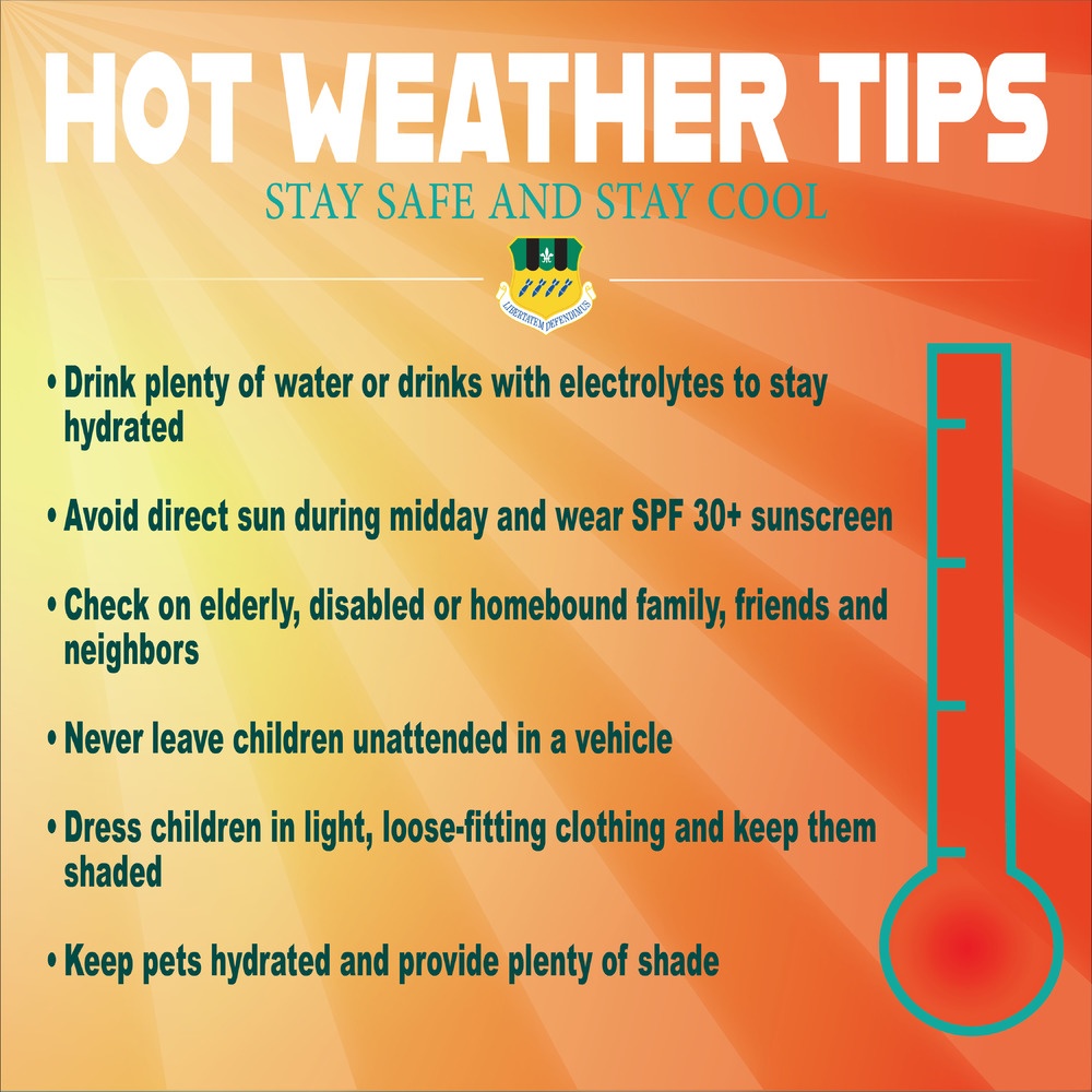 Hot Weather Safety - Stay Safe Stay Cool