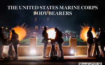 United States Marine Corps Body Bearers Recruiting Ad