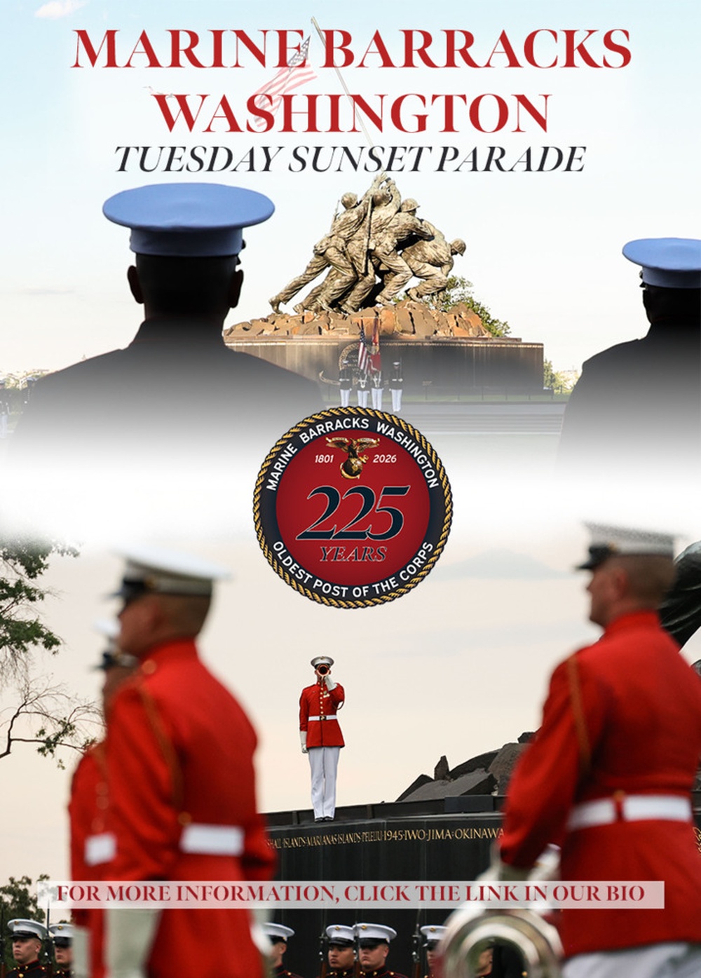 Tuesday Sunset Parade Illustration