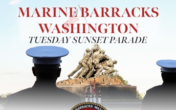 Tuesday Sunset Parade Illustration