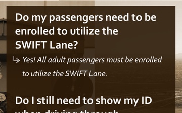 SWIFT Lane FAQ