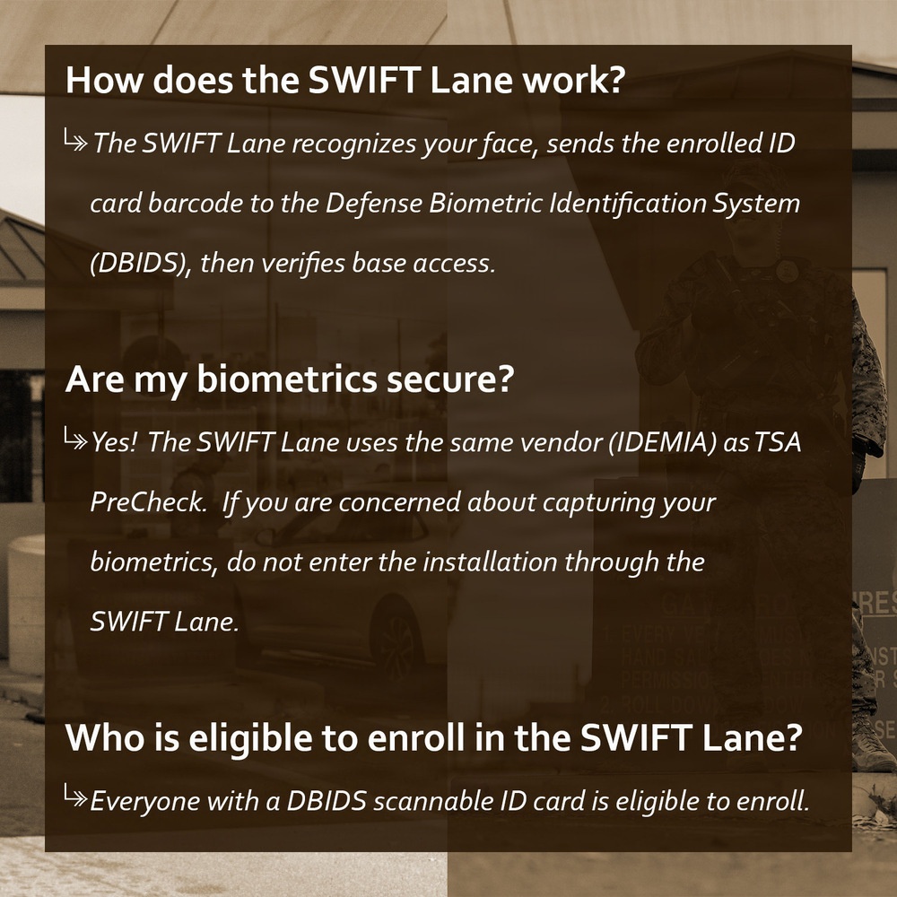 SWIFT Lane FAQ