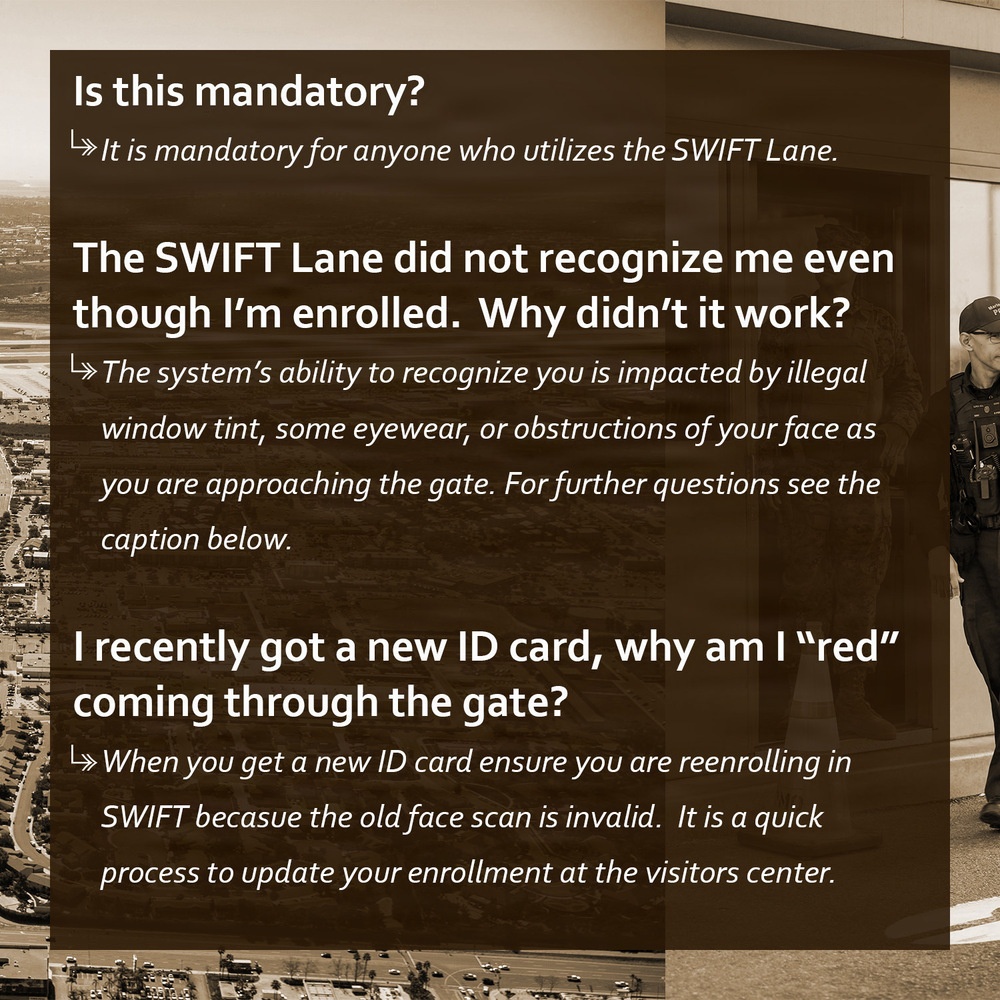 SWIFT Lane FAQ