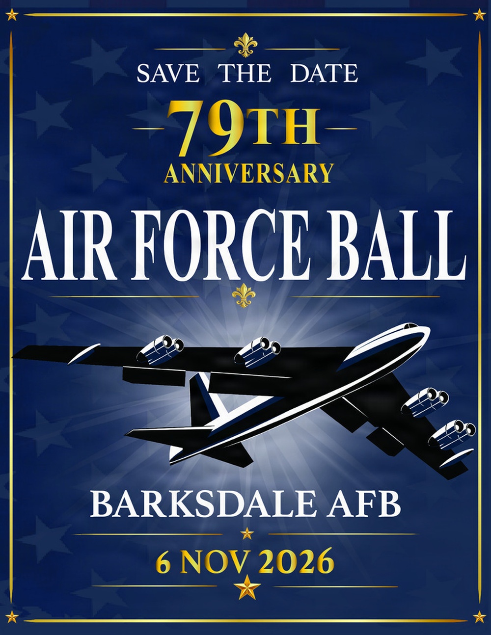 Barksdale AFB Air Force Ball Save The Date