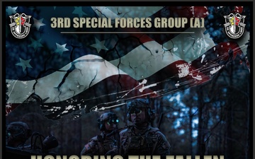 3rd Special Forces Group (Airborne) honors fallen Soldiers