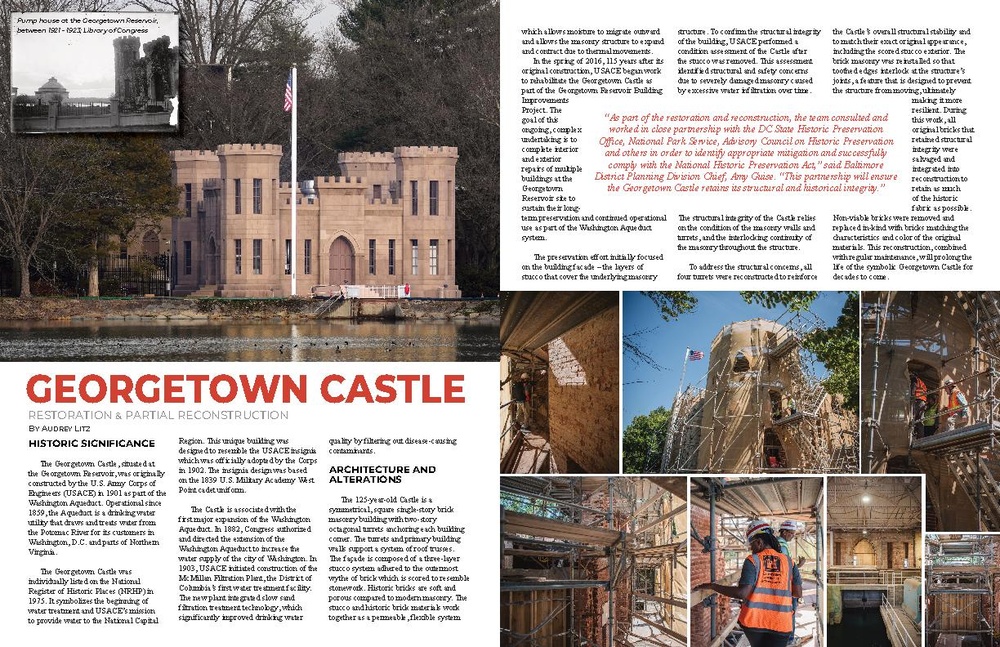 Georgetown Castle — Restoration and Partial Reconstruction