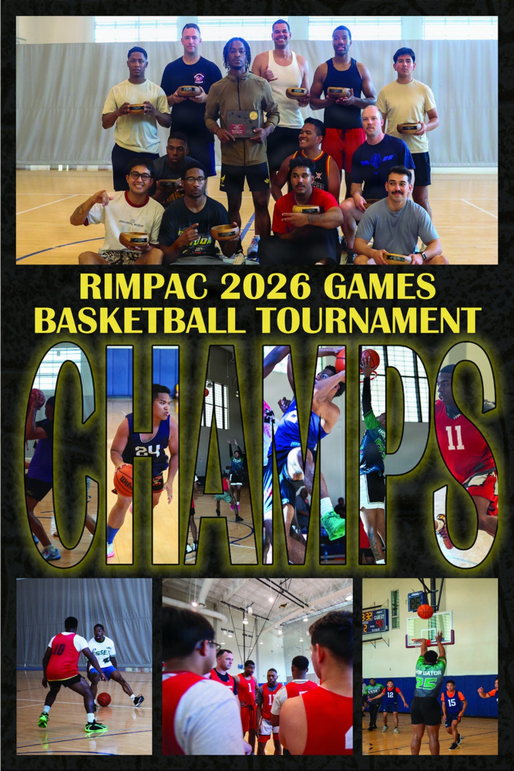 Graphic: USS Essex wins RIMPAC basketball tournament
