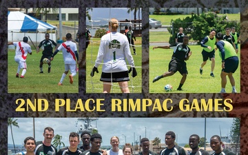 Graphic: USS Essex finishes second in RIMPAC soccer tournament