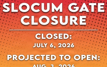 MCAS Cherry Point Slocum Gate Closure