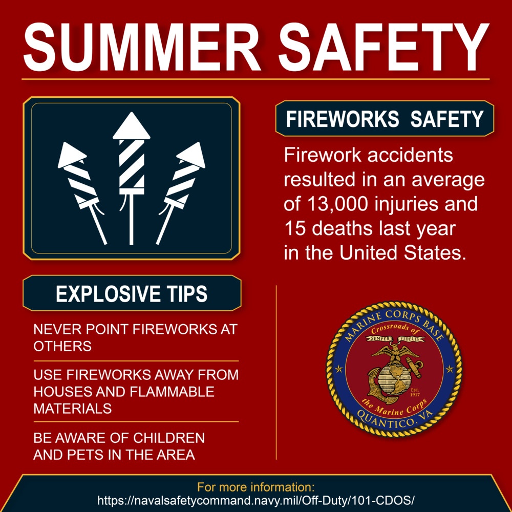 Firework Summer Safety