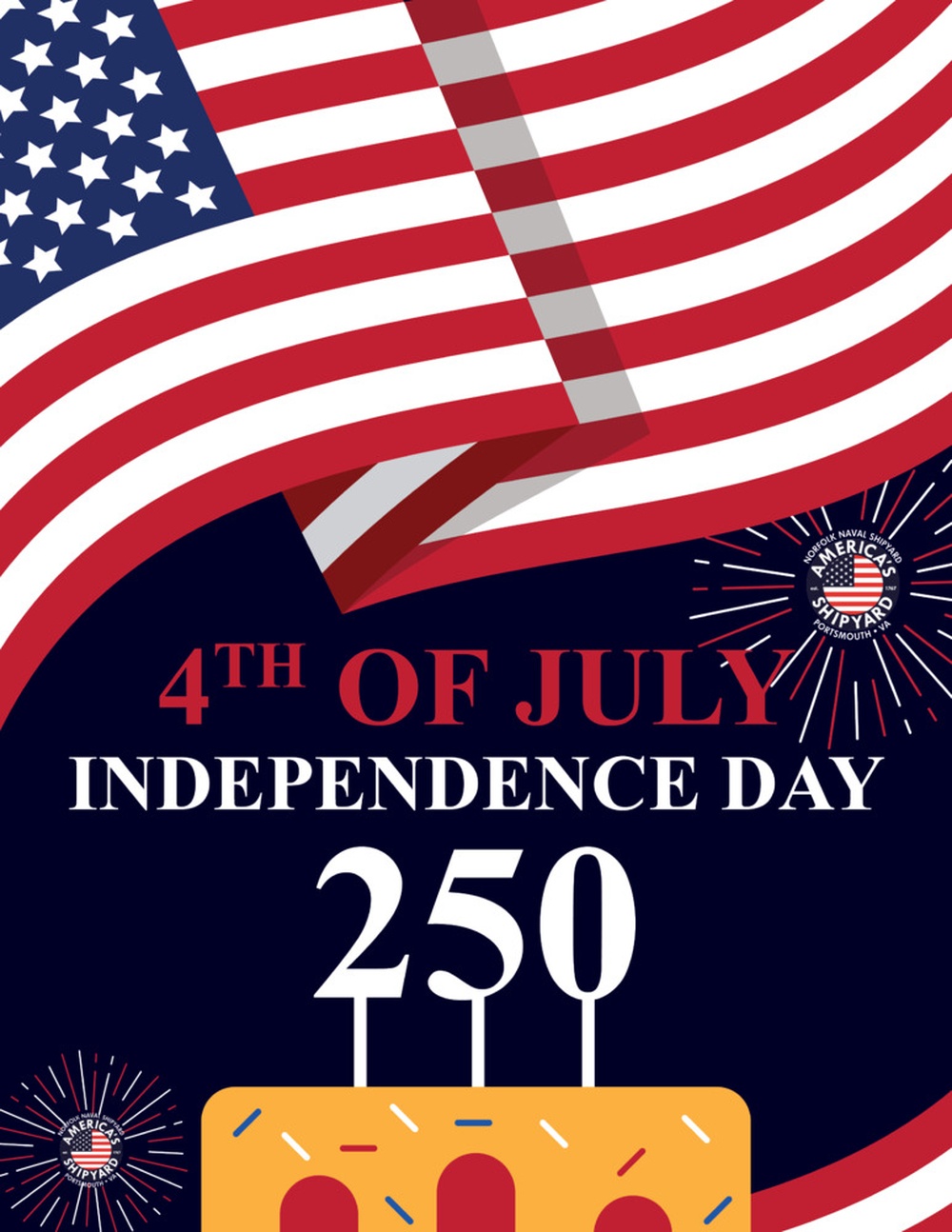 Norfolk Naval Shipyard Celebrates Independence Day