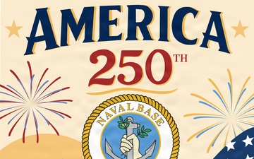 NBSD 250th Independence Day Graphic