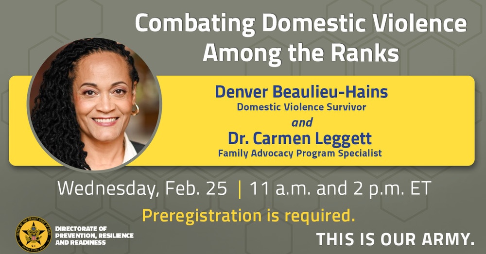 Combating Domestic Violence Among the Ranks