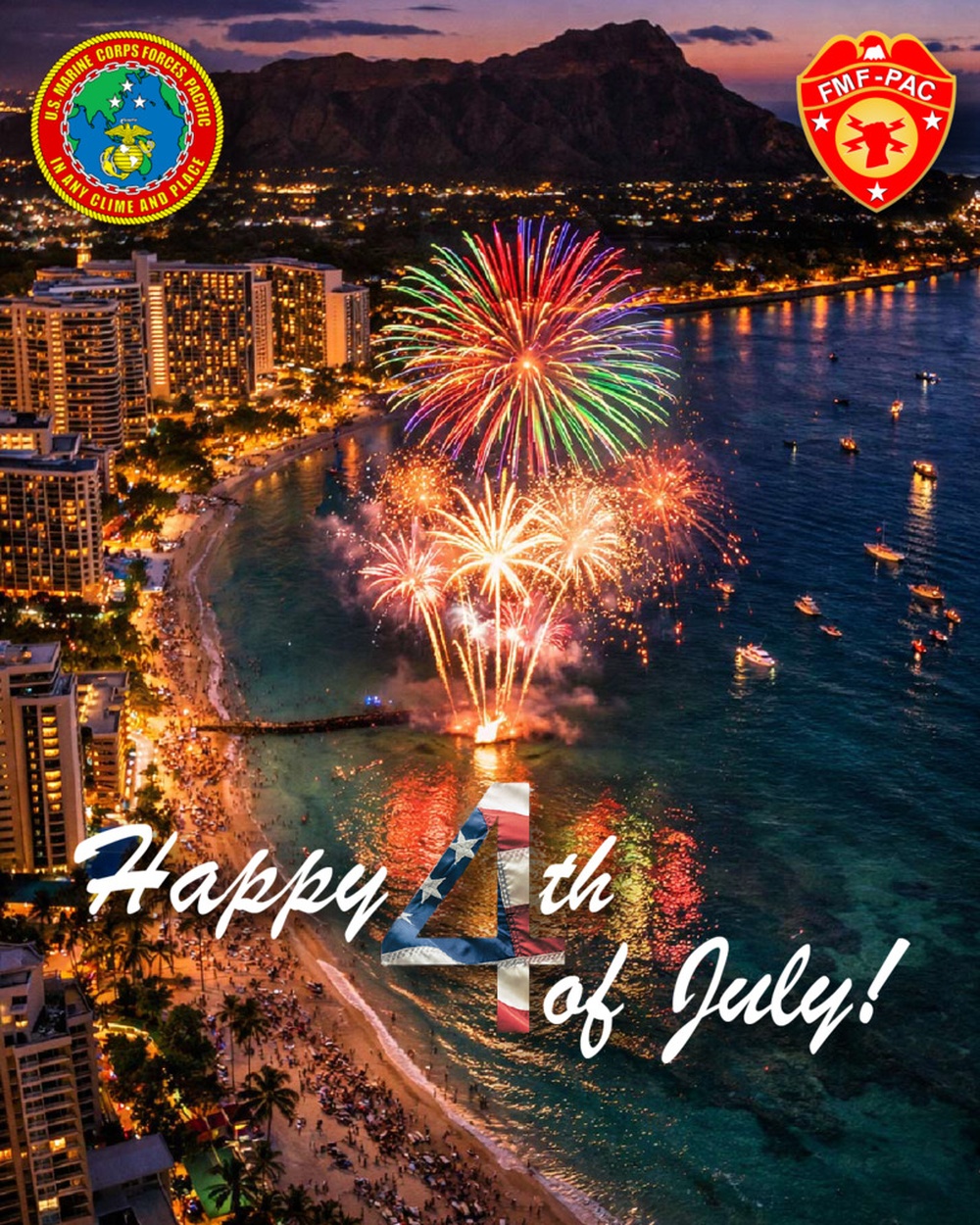 MARFORPAC Fourth of July graphic