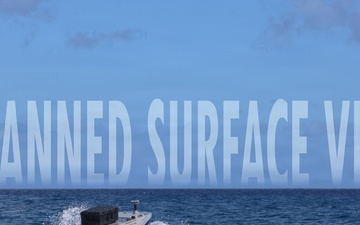 Graphic: Digitally controlled unmanned surface vessel during RIMPAC 2026