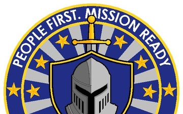 Military Personnel Flight emblem reflects unit identity and mission