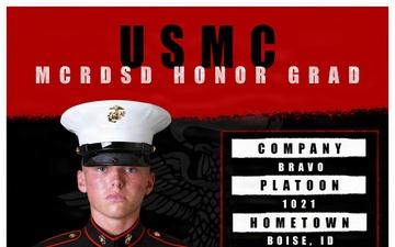Bravo Company Honor Graduate