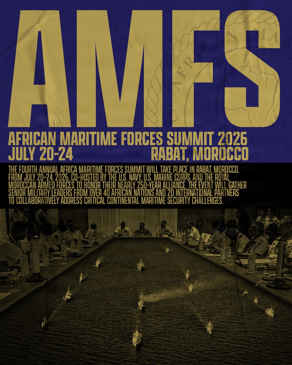U.S., African maritime leaders maintain and improve relations at AMFS 2026