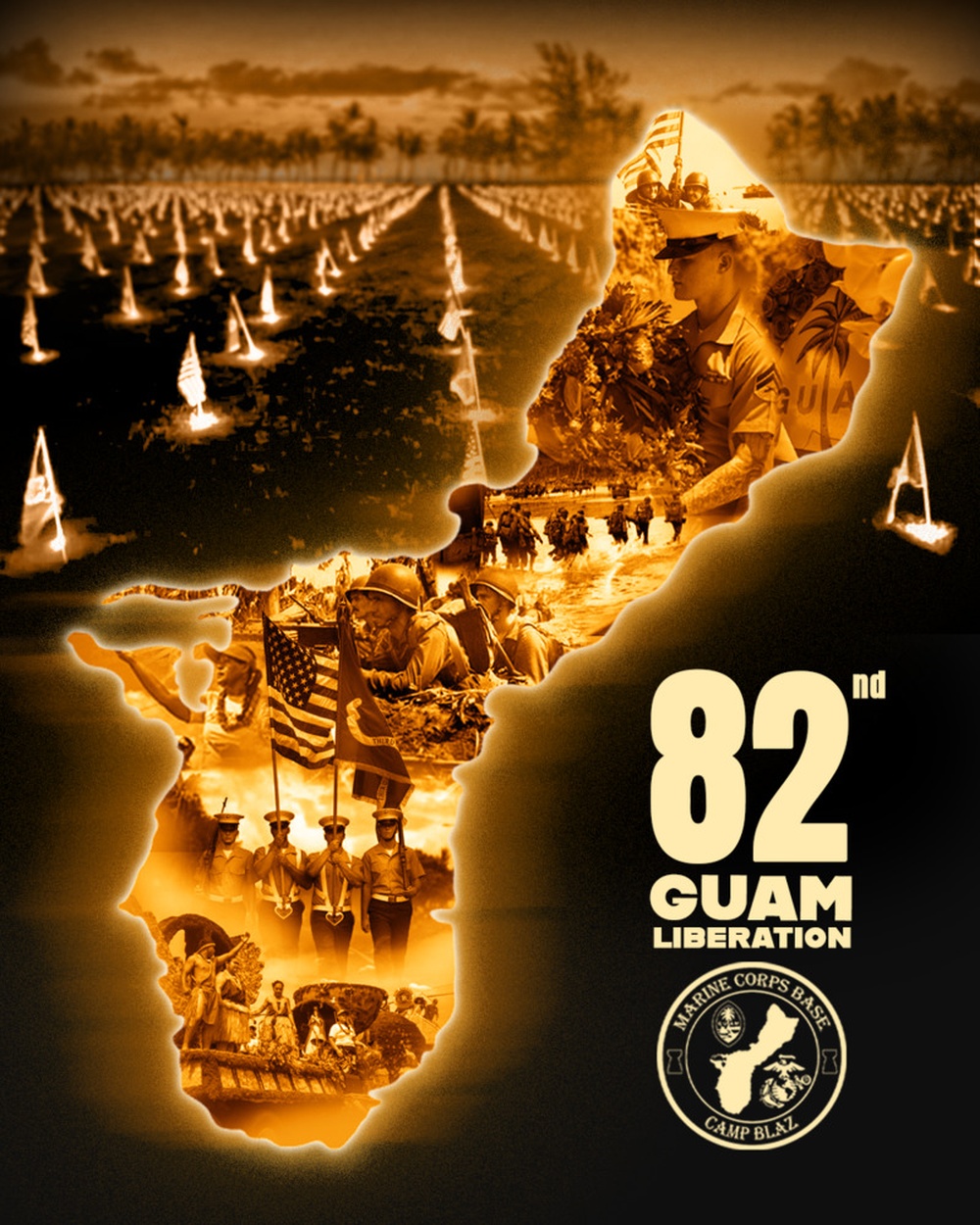 82nd Guam Liberation Day Graphic