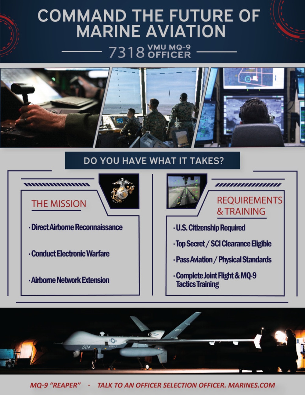7318 VMU MQ-9 Officer
