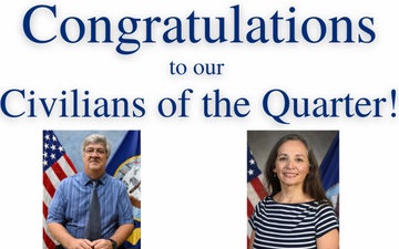 Civilians of the Quarter for the 2nd Quarter of 2026