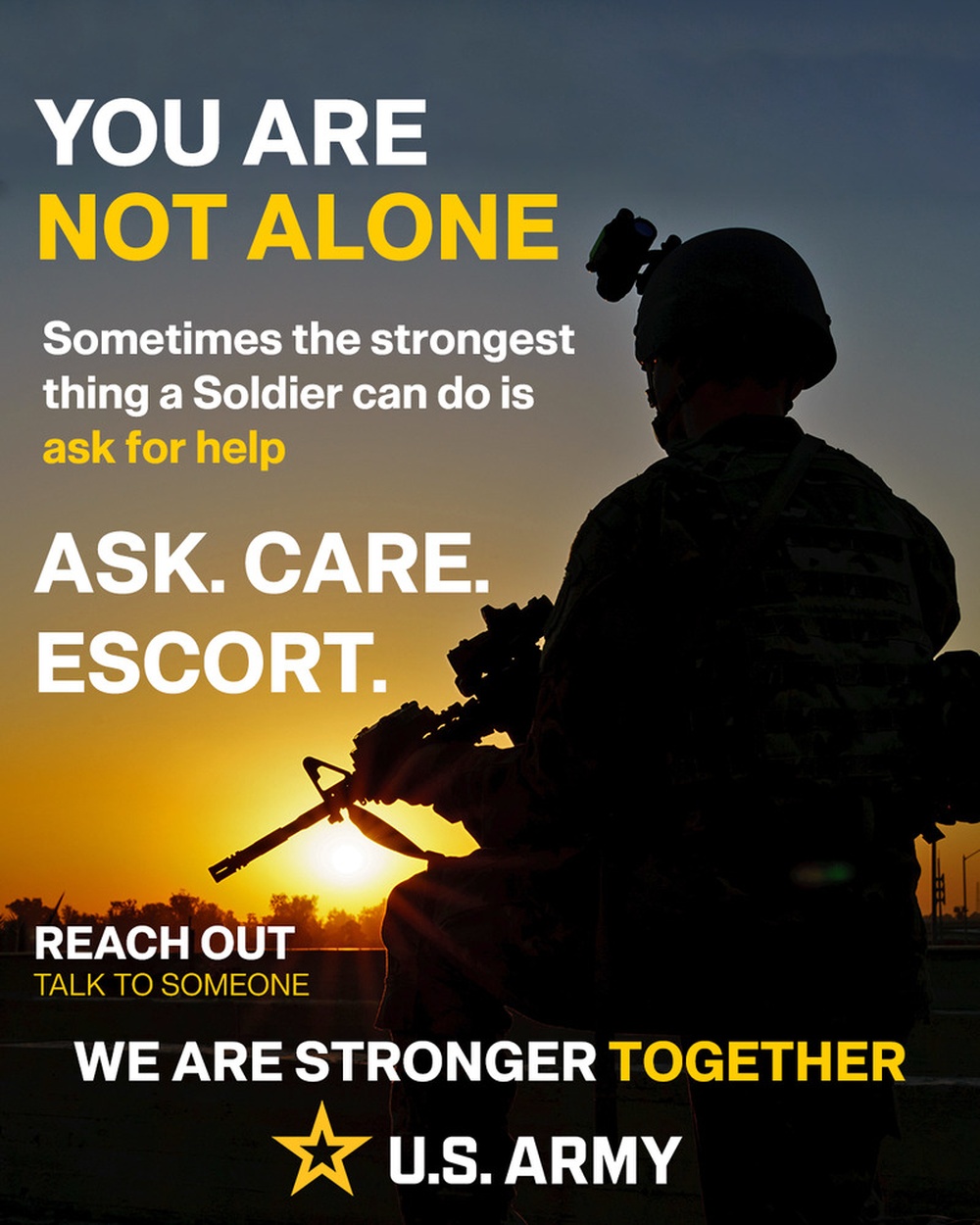 U.S. Army Mental Health Flyer