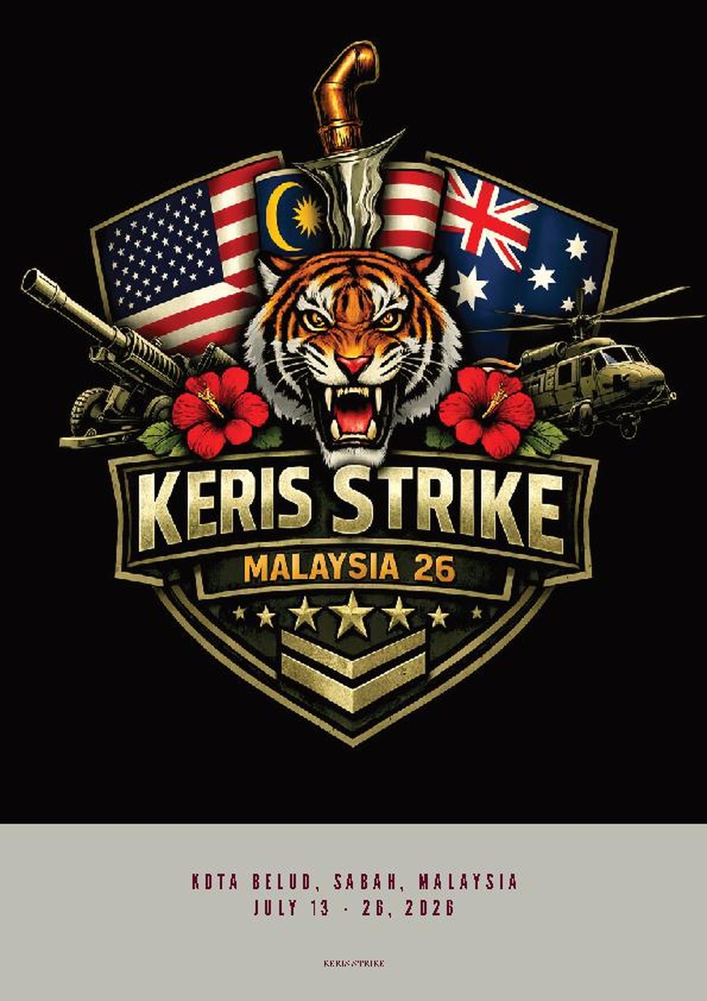 Keris Strike 26 Pamphlet, Magazine layout