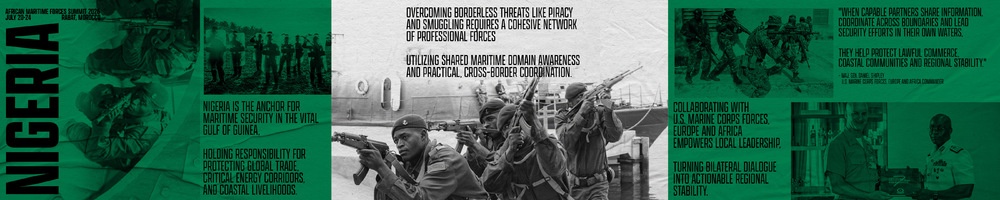 U.S. Marines strengthen collaborative partnerships with Nigerian Navy at AMFS 2026