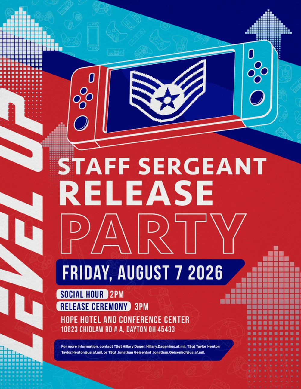 Wright-Patterson AFB to host 2026 SSgt Release Party