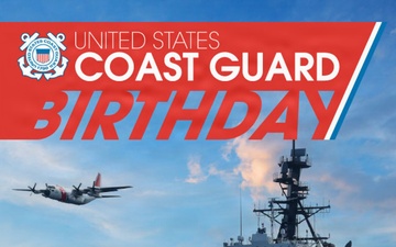 USCG Birthday Poster