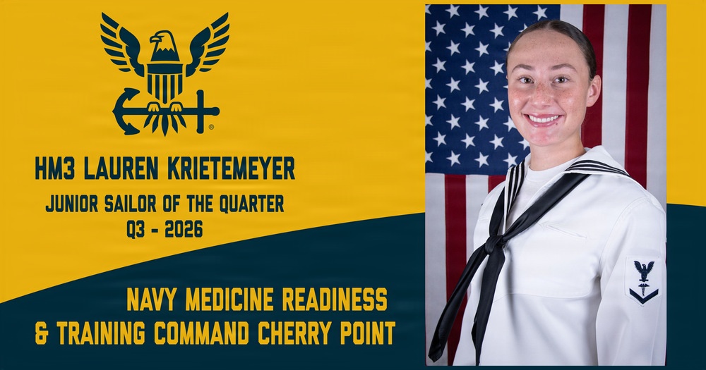 NMRTC Cherry Point Honors “Sailors of the Quarter”