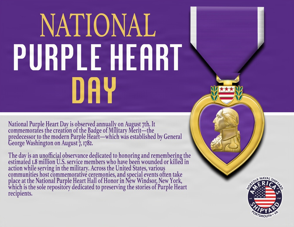 NNSY Honors National Purple Heart Day