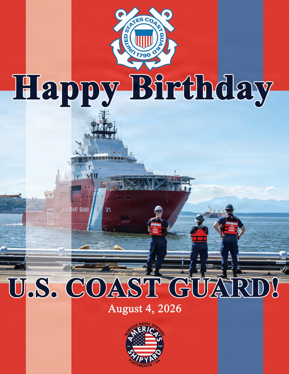 NNSY Celebrates U.S. Coast Guard Birthday