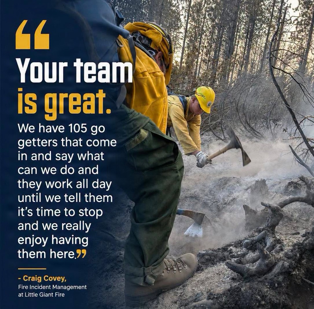 Quote from Incident Manager about Washington National Guard Soldiers and Airmen