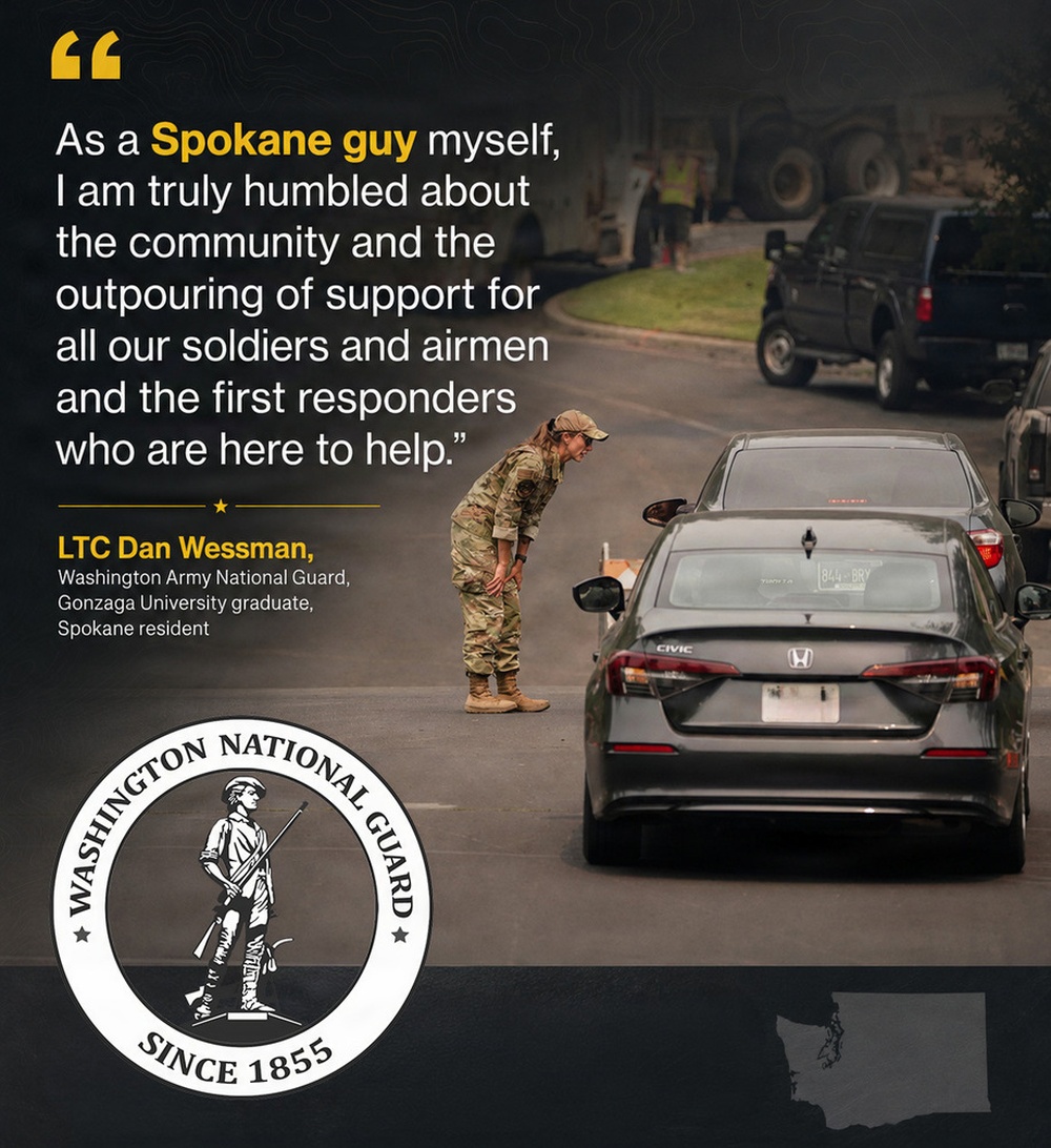 Quote from Task Force commander in Spokane