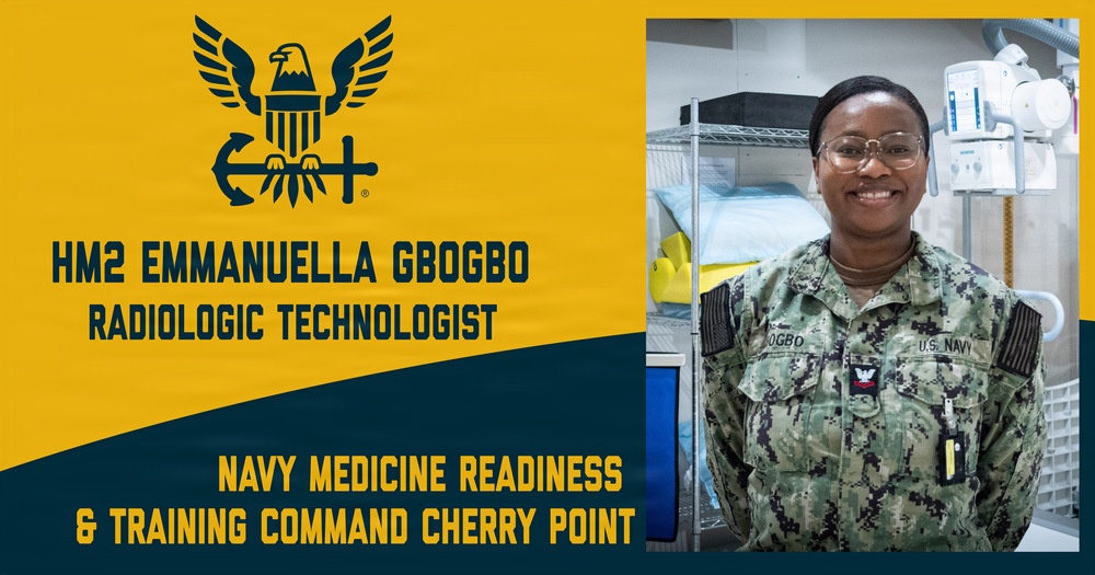 I Keep the Warfighter in the Fight: Hospital Corpsman Second Class Emmanuella Gbogbo