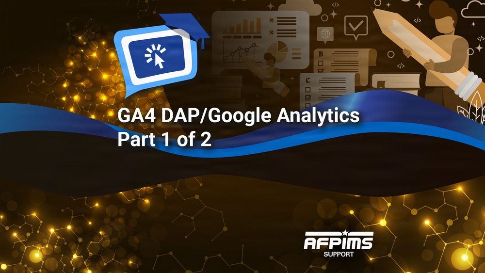 GA4 DAP/Google Analytics Part 1
