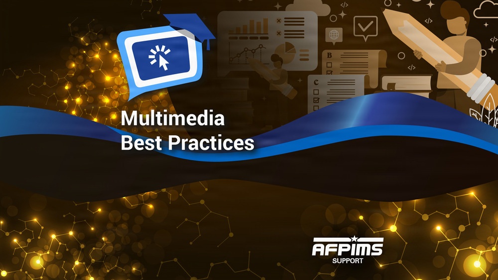Multimedia Best Pratices webinar