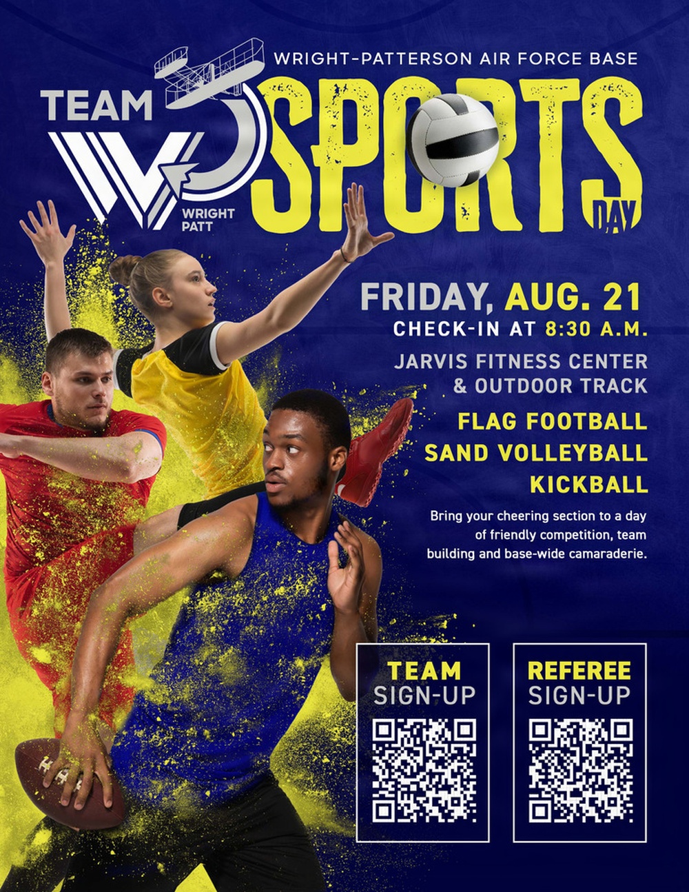 Team Wright-Patt to host rescheduled Sports Day