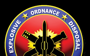 The official command logo of Explosive Ordnance Disposal Group (EODGRU) 1