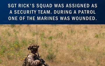 U.S. Marines with 1st MARDIV highlight unwavering selflessness