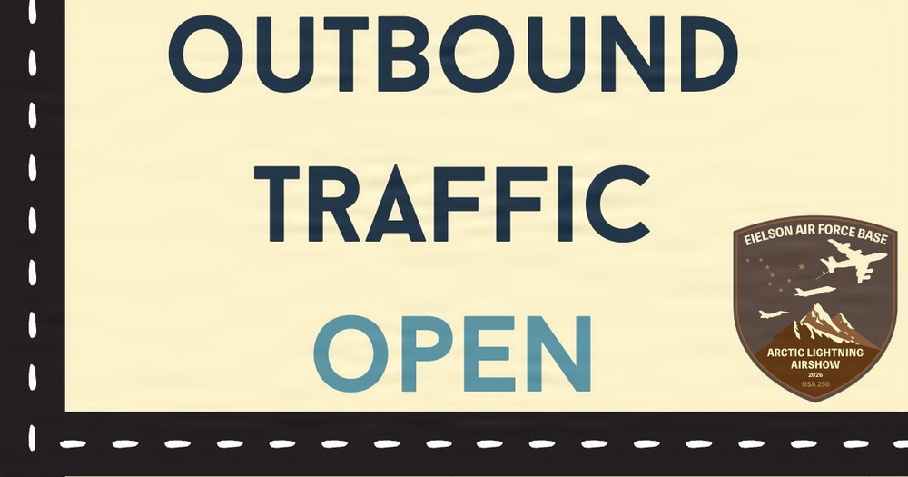 2026 Arctic Lightning Air Show Outbound Traffic Open