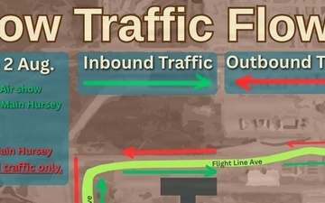 2026 Arctic Lightning Air Show Traffic Flow
