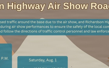 2026 Arctic Lightning Air Show Road Closures