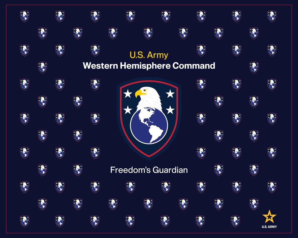 U.S. Army Western Hemisphere Command Retractable Banner Graphics