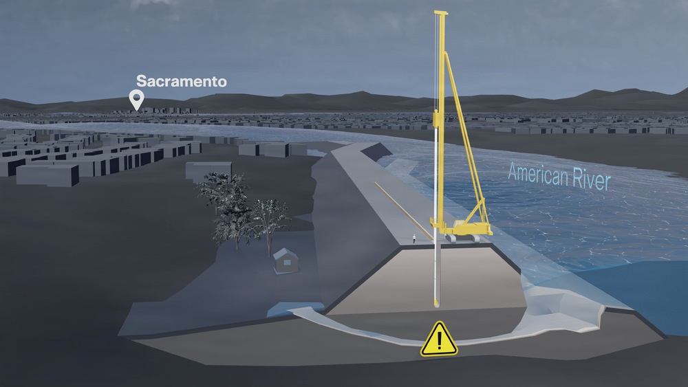 American River Levee Improvements 3D Visualization