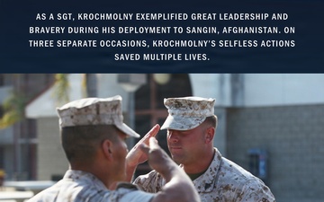 U.S. Marines with 1st MARDIV highlight unwavering selflessness