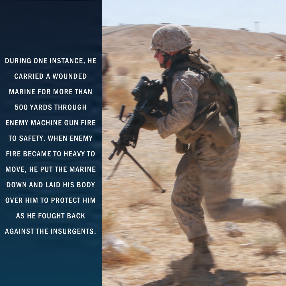 U.S. Marines with 1st MARDIV highlight unwavering selflessness